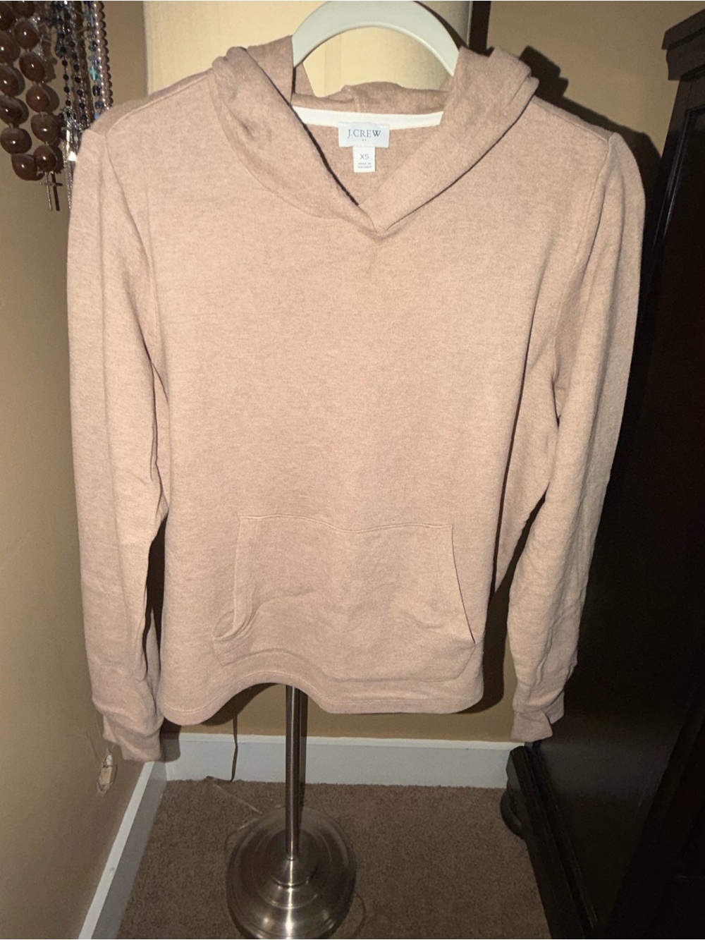 J. Crew Women's Hooded Pullover - Beige